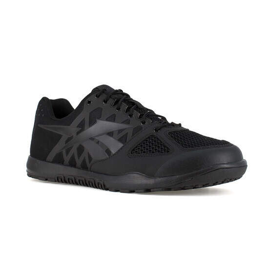 The Reebok Nano Tactical Trainer is a perfect combination of a workout style shoe and a tactical trainer featuring a slip resistant rubber outsole.
